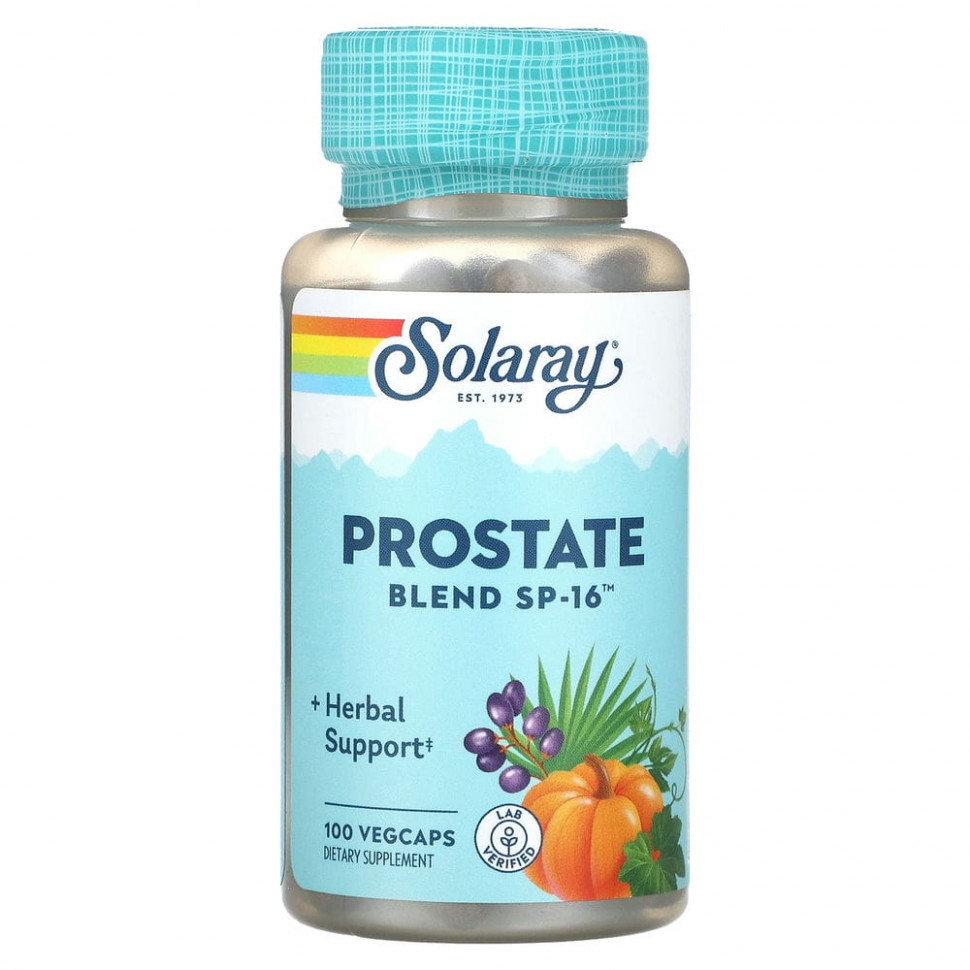  Solaray, Prostate Blend SP-16, 100        -     , -, 