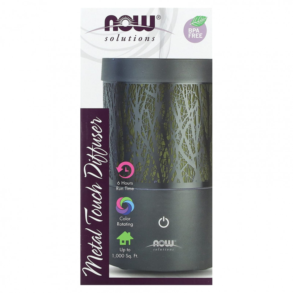  NOW Foods, Solutions, Metal Touch Diffuser`` 1     -     , -, 