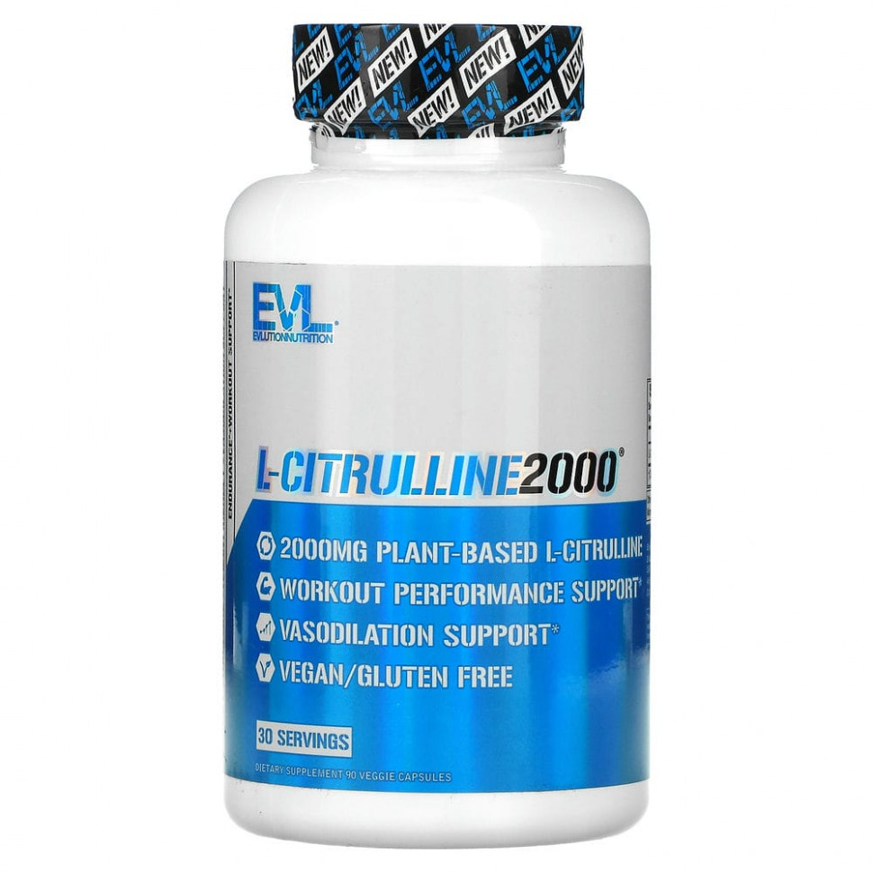 ������ ������ EVLution Nutrition, L-Citrulline2000, 667 ��, 90 ������������ ������  IHerb (������) ����