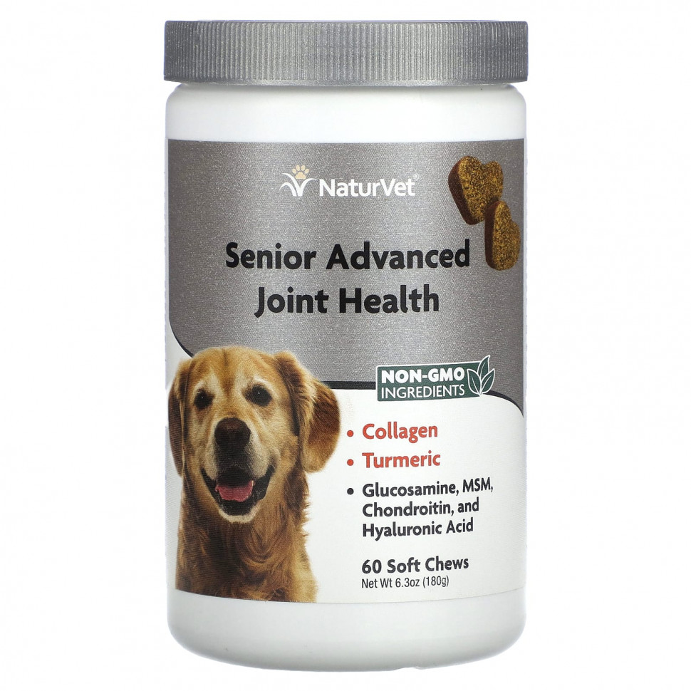  NaturVet, Senior Advanced Joint Health,  , 60  , 180  (6,3 )    -     , -, 