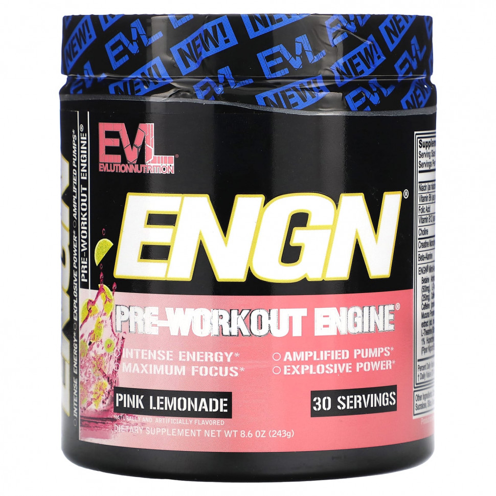   EVLution Nutrition, ENGN,  ,  , 243  (8,6 )  IHerb () 