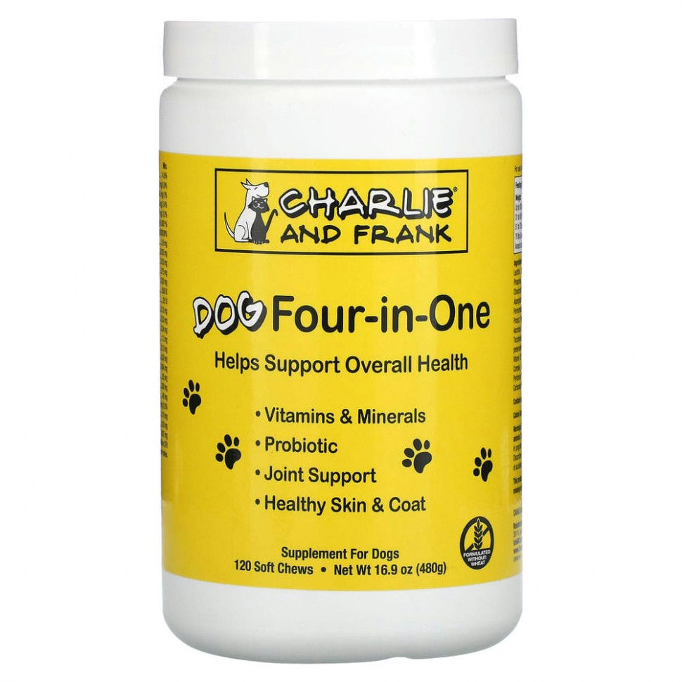  Charlie & Frank, Dog Four-in-One, 120       -     , -, 