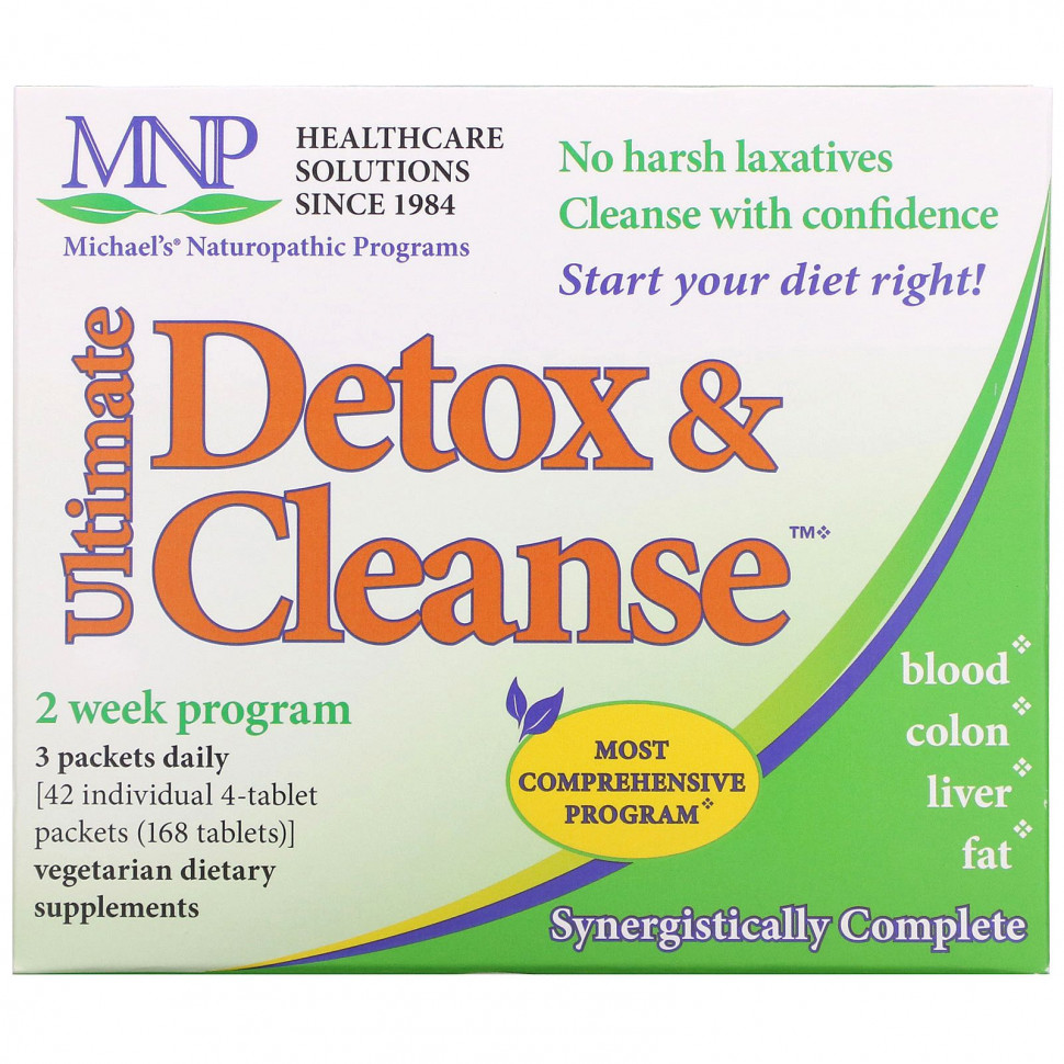 ������ ������ Michael's Naturopathic, Ultimate Detox & Cleanse, ������ � ��������, 42 ��������  IHerb (������) ����