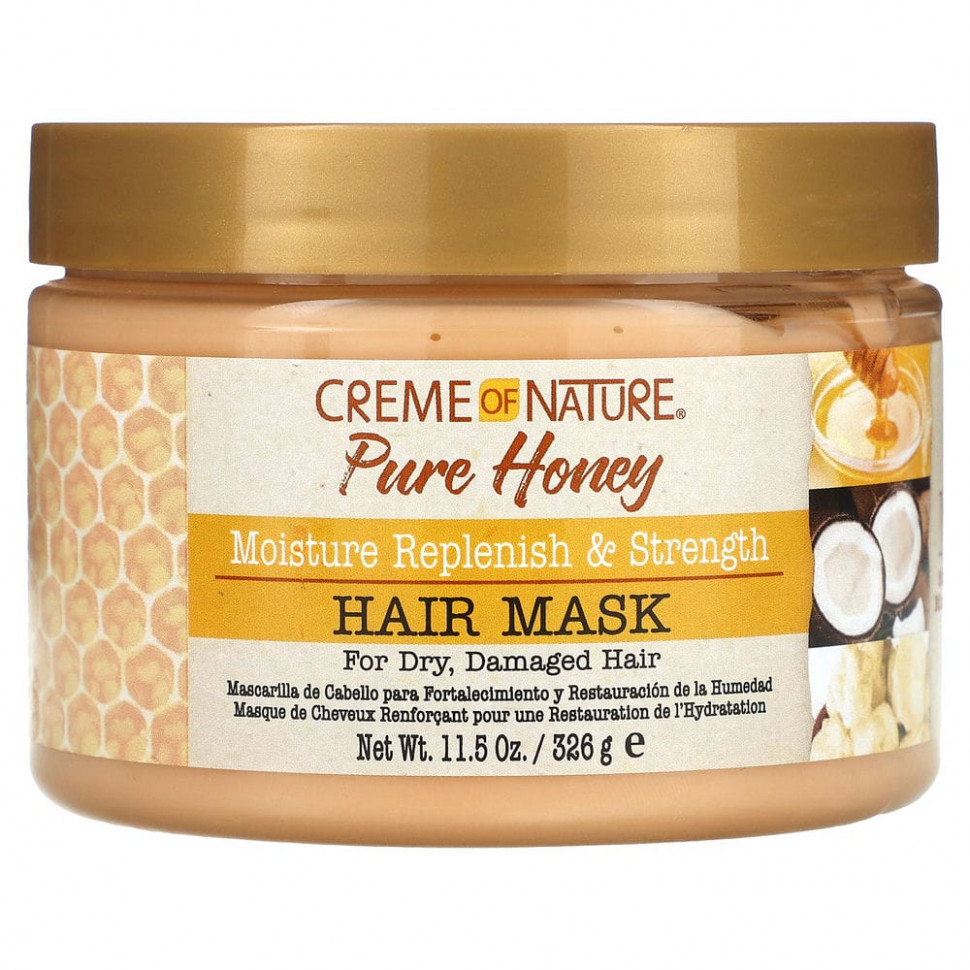  Creme Of Nature, Pure Honey,      , 326  (11,5 )    -     , -, 