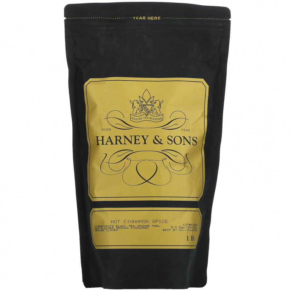 ������ ������ Harney & Sons, Hot Cinnamon Spice, 1 lb  IHerb (������) ����
