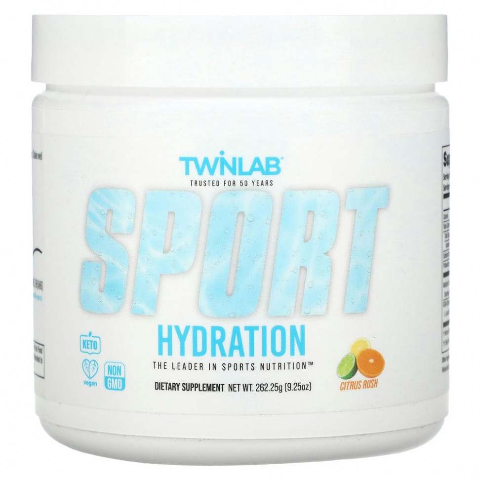 ������ ������ Twinlab, Sport Hydration, Citrus Rush, 262,25 � (9,25 �����)  IHerb (������) ����