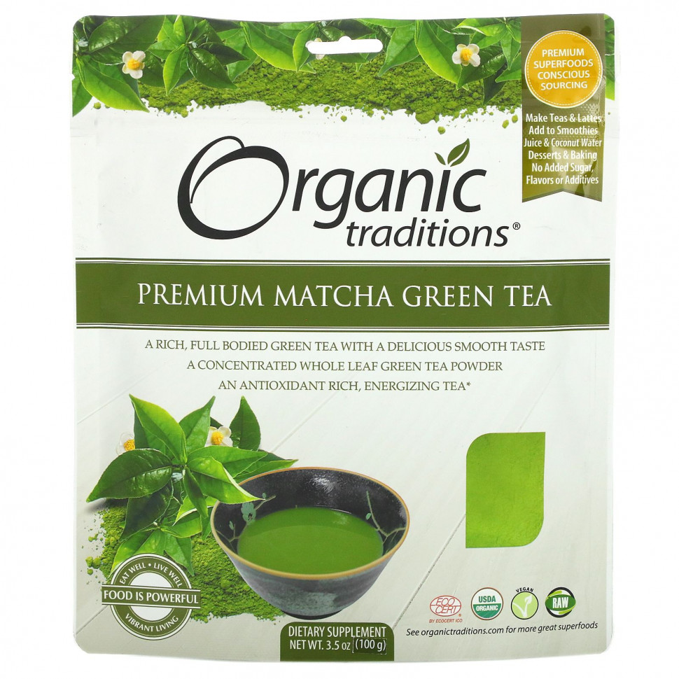 ������ ������ Organic Traditions, ������� ������� ��� �����, 3,5 ����� (100 �)  IHerb (������) ����