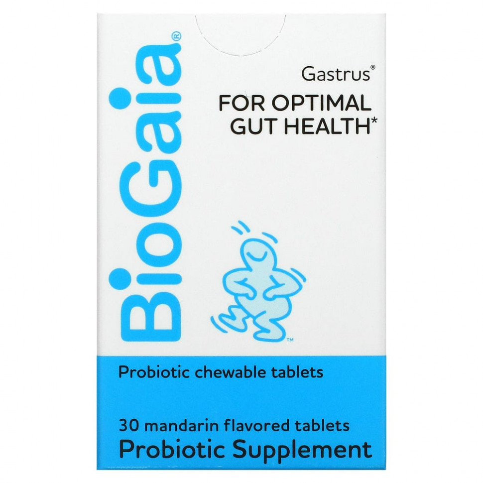 ������ ������ BioGaia, Gastrus For Optimal Gut, ��������, 30 ��������  IHerb (������) ����