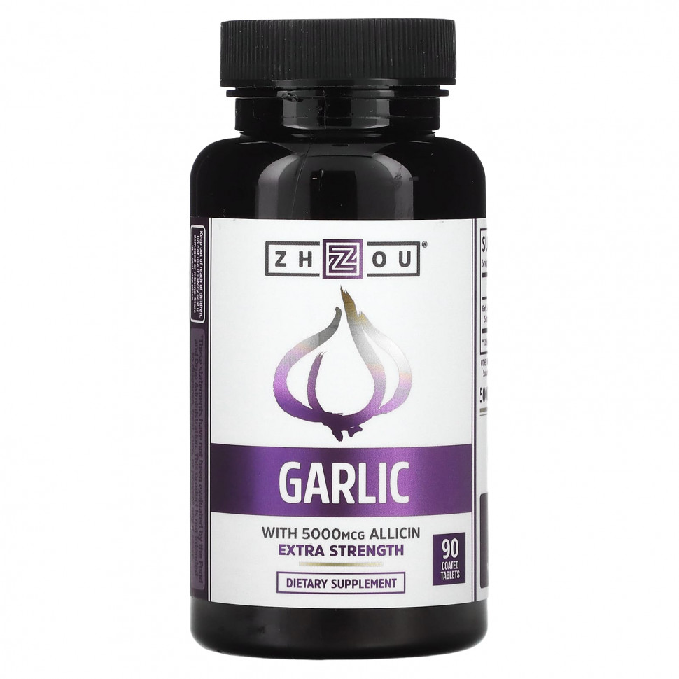  Zhou Nutrition, Garlic Extra Strength, 90 ,      -     , -, 