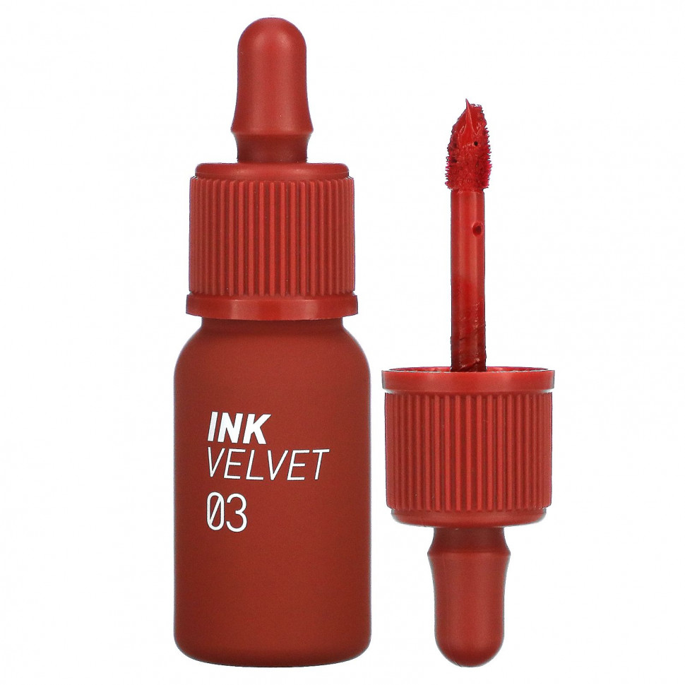  Peripera,    Ink Velvet, 03 Red Only, 4  (0,14 )    -     , -, 