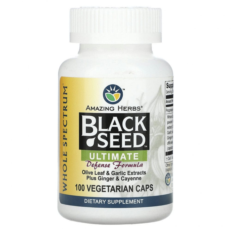 ������ ������ Amazing Herbs, Black Seed, Ultimate Defense Formula, 100 �������������� ������  IHerb (������) ����