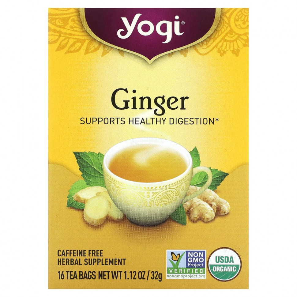 ������ ������ Yogi Tea, ������������ ������, 16 ������ ���������, 32 � (1,12 �����)  IHerb (������) ����