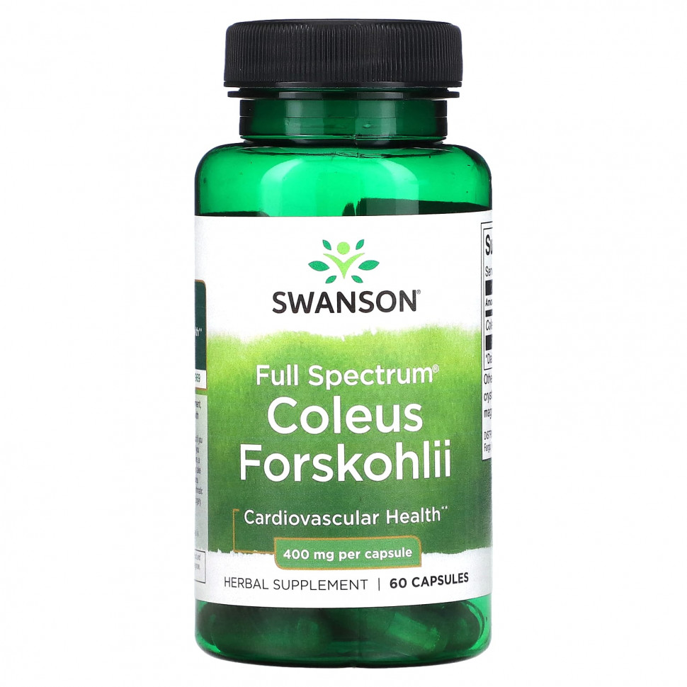 ������ ������ Swanson, Coleus Forskohlii ������� �������, 400 ��, 60 ������  IHerb (������) ����