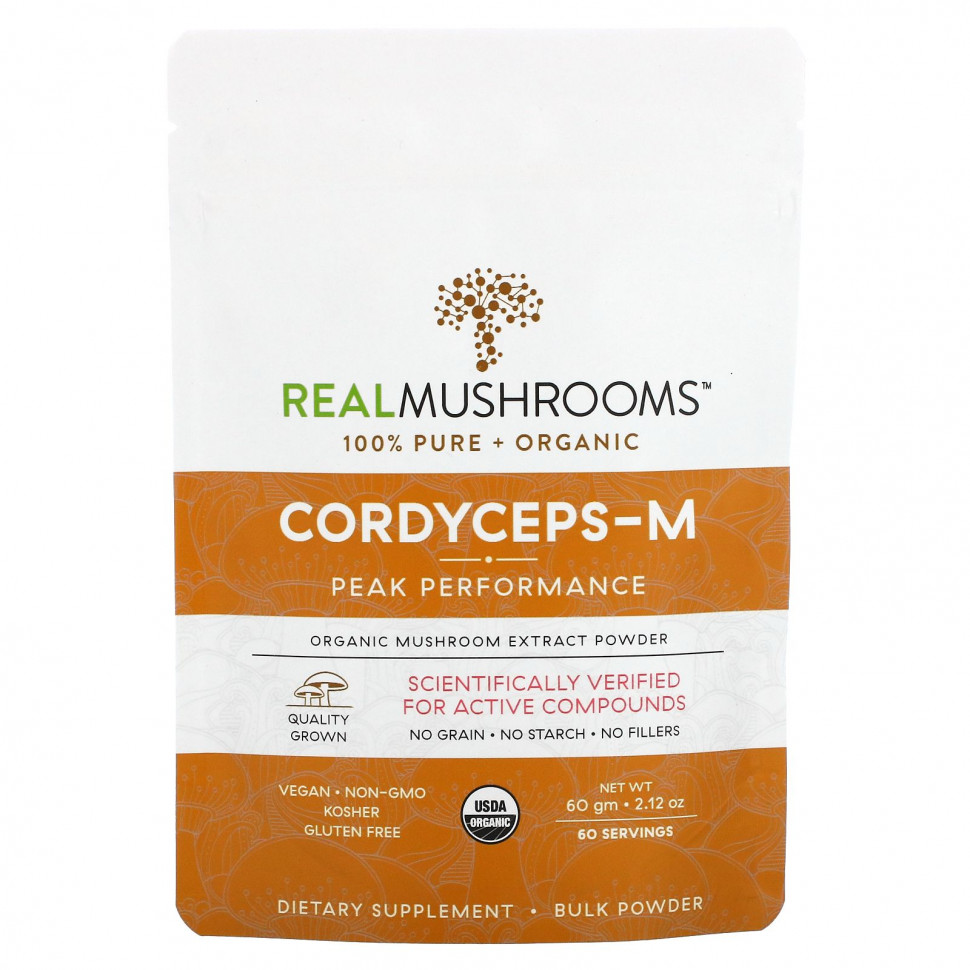  Real Mushrooms, Cordyceps-M,     , 60  (2,12 )    -     , -, 