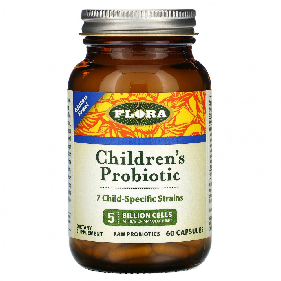  Flora, Children's Probiotic, 60     -     , -, 