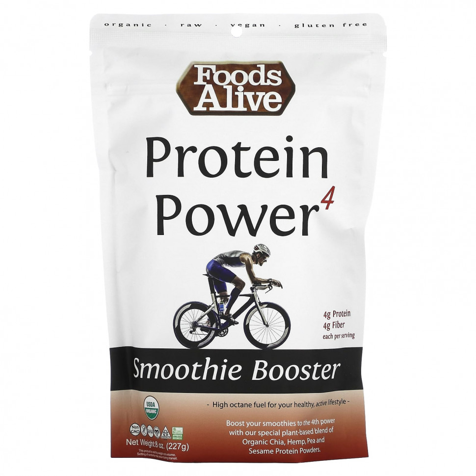  Foods Alive, Smoothie Booster,   4, 227  (8 )    -     , -, 