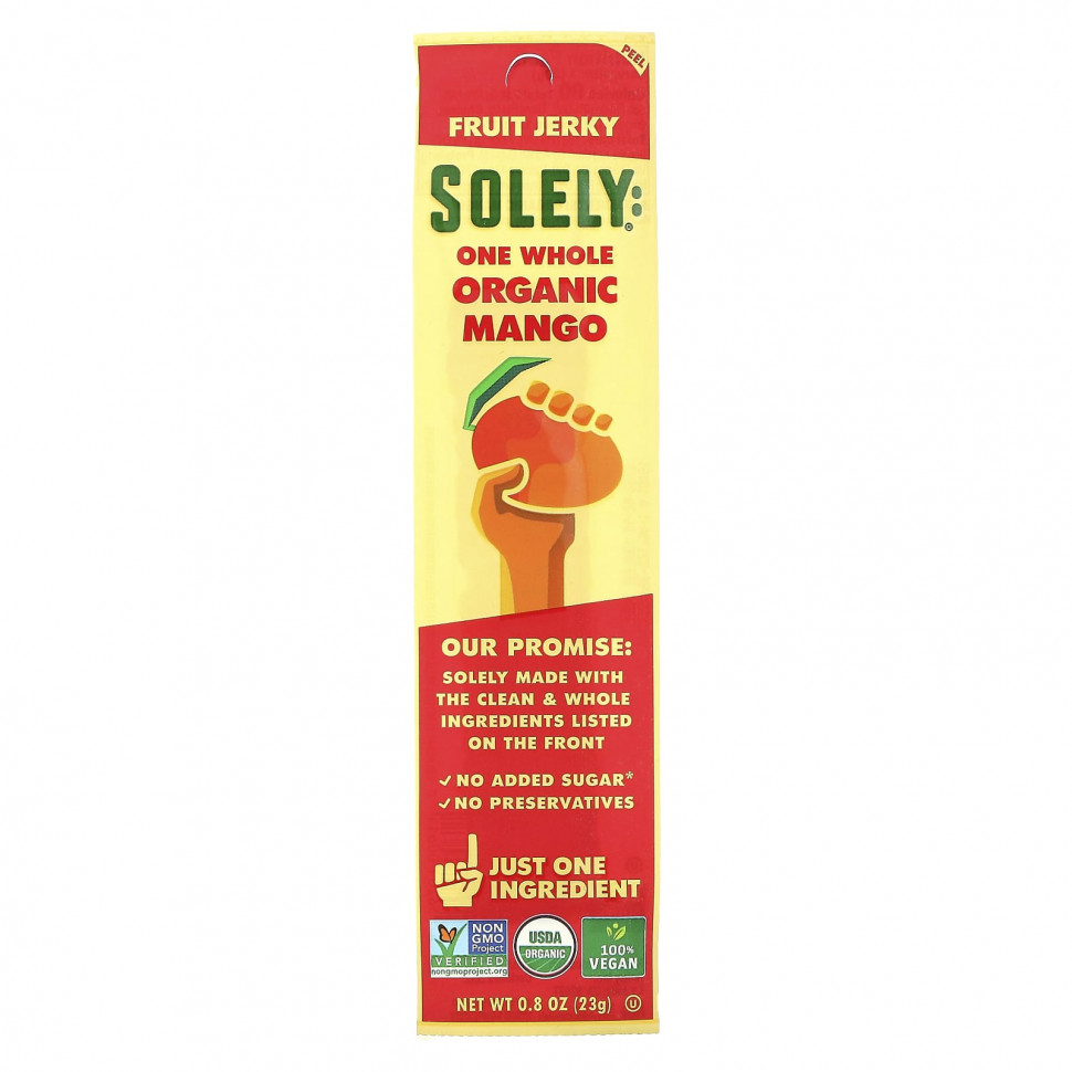 ������ ������ Solely, Fruit Jerky, ������������ �����, 23 � (0,8 �����)  IHerb (������) ����