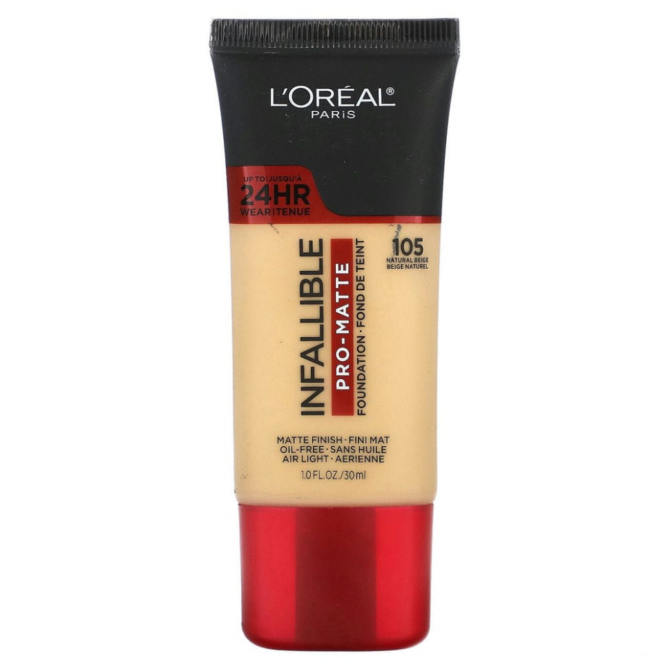  L'Oreal,   Infallible Pro-Matte,    105, 30     -     , -, 