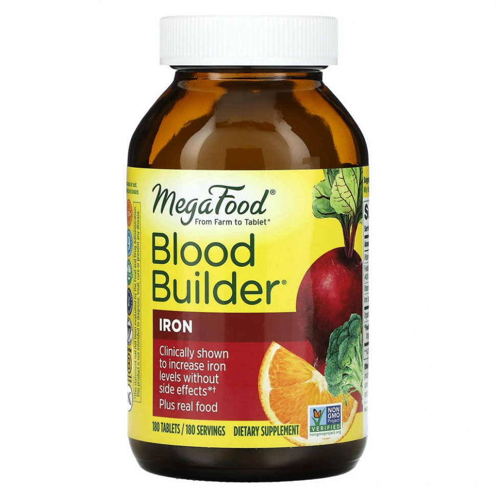  MegaFood, Blood Builder, 180     -     , -, 