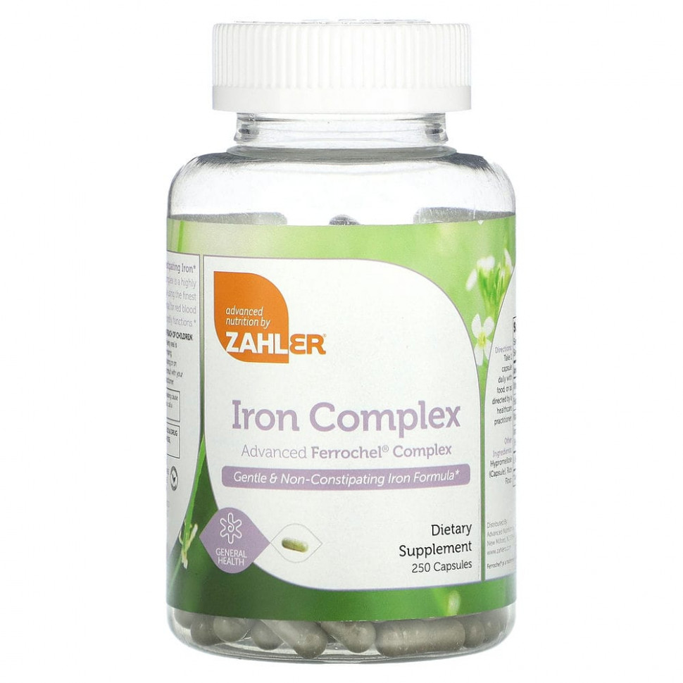 ������ ������ Zahler, Iron Complex, 250 ������  IHerb (������) ����