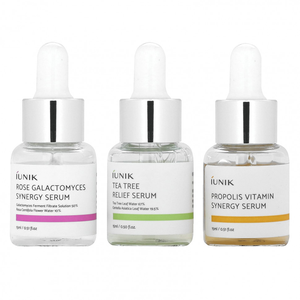  iUNIK, Daily Serum Trial Kit, 3 Piece Set    -     , -, 