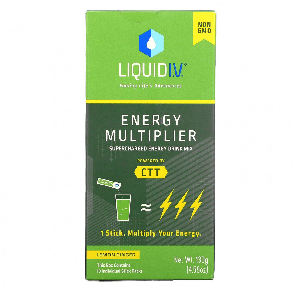  Liquid I.V., Energy Multiplier,     Supercharged,  , 10     0,56  (16 )     -     , -, 