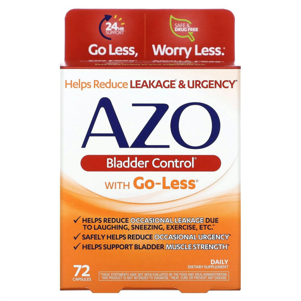  Azo, Bladder Control  Go-Less, 72     -     , -, 