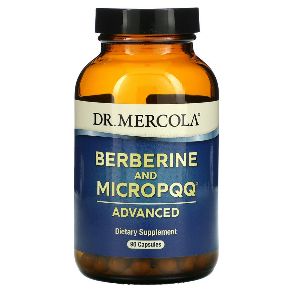 ������ ������ Dr. Mercola, Berberine and MicroPPQ, ���������� �������, 90 ������  IHerb (������) ����