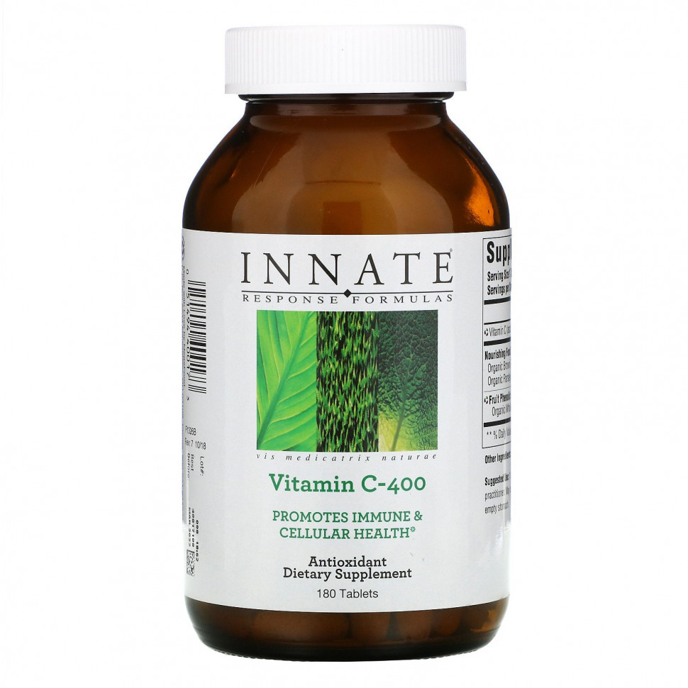  Innate Response Formulas, Vitamin C-400, 180     -     , -, 