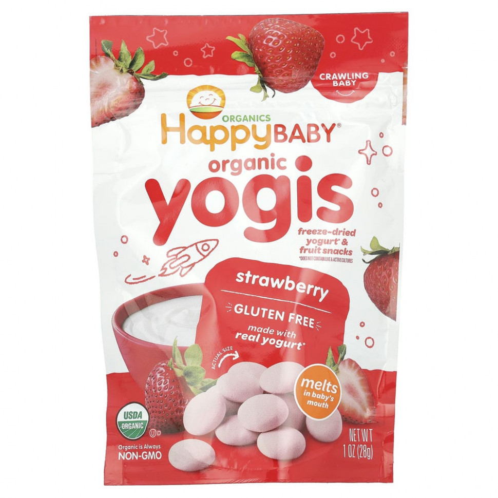  Happy Family Organics, Organic Yogis,       ,  , 28  (1 )    -     , -, 