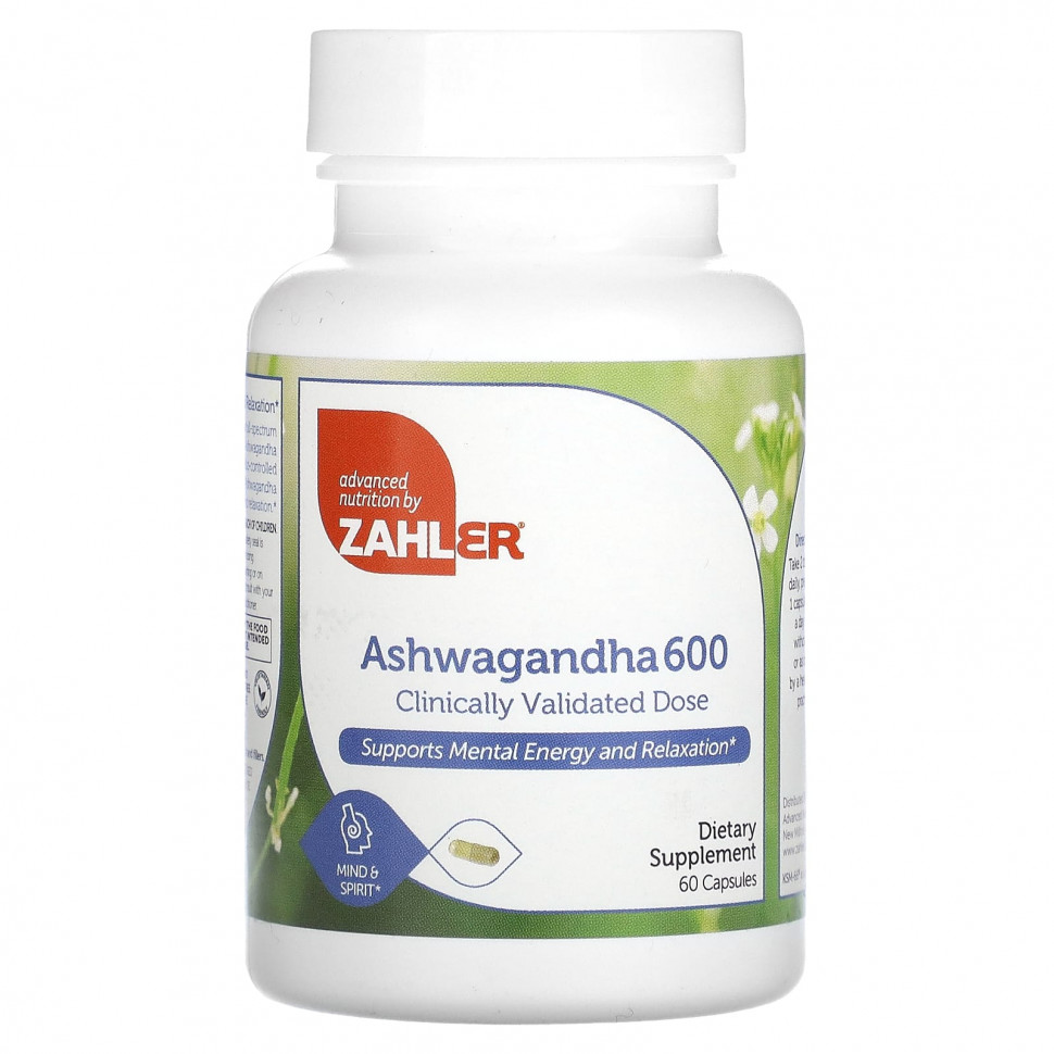 ������ ������ Zahler, ��������� 600, 60 ������  IHerb (������) ����
