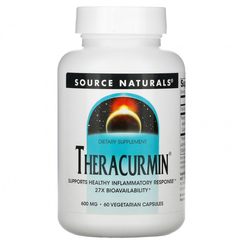  Source Naturals, Theracurmin, 600 , 60      -     , -, 