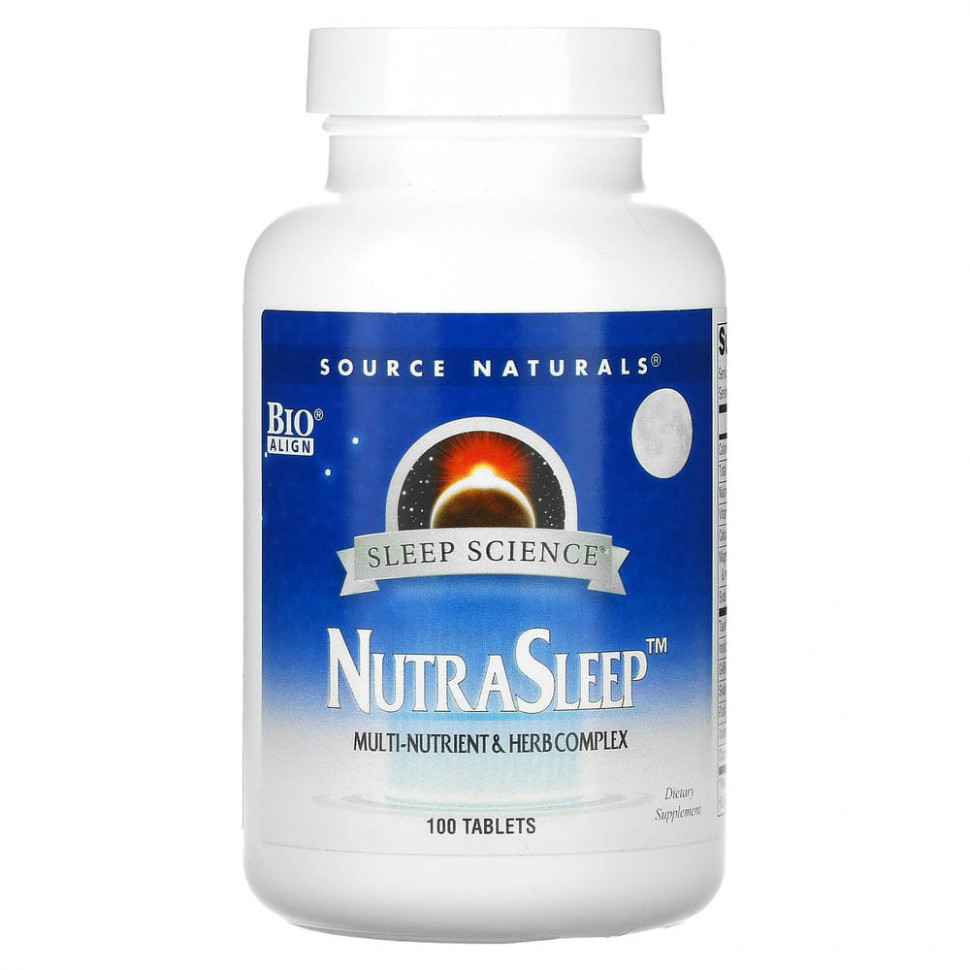  Source Naturals,   NutraSleep, 100     -     , -, 