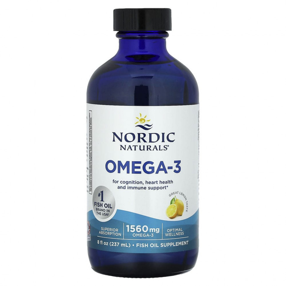 ������ ������ Nordic Naturals, �����-3, �����, 237 �� (8 ����. �����)  IHerb (������) ����
