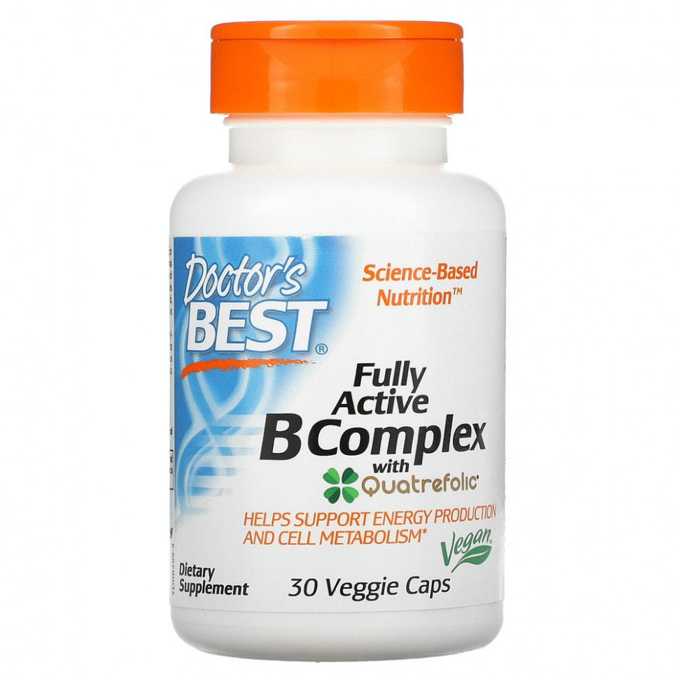  Doctor's Best,    B  Quatrefolic, 30      -     , -, 