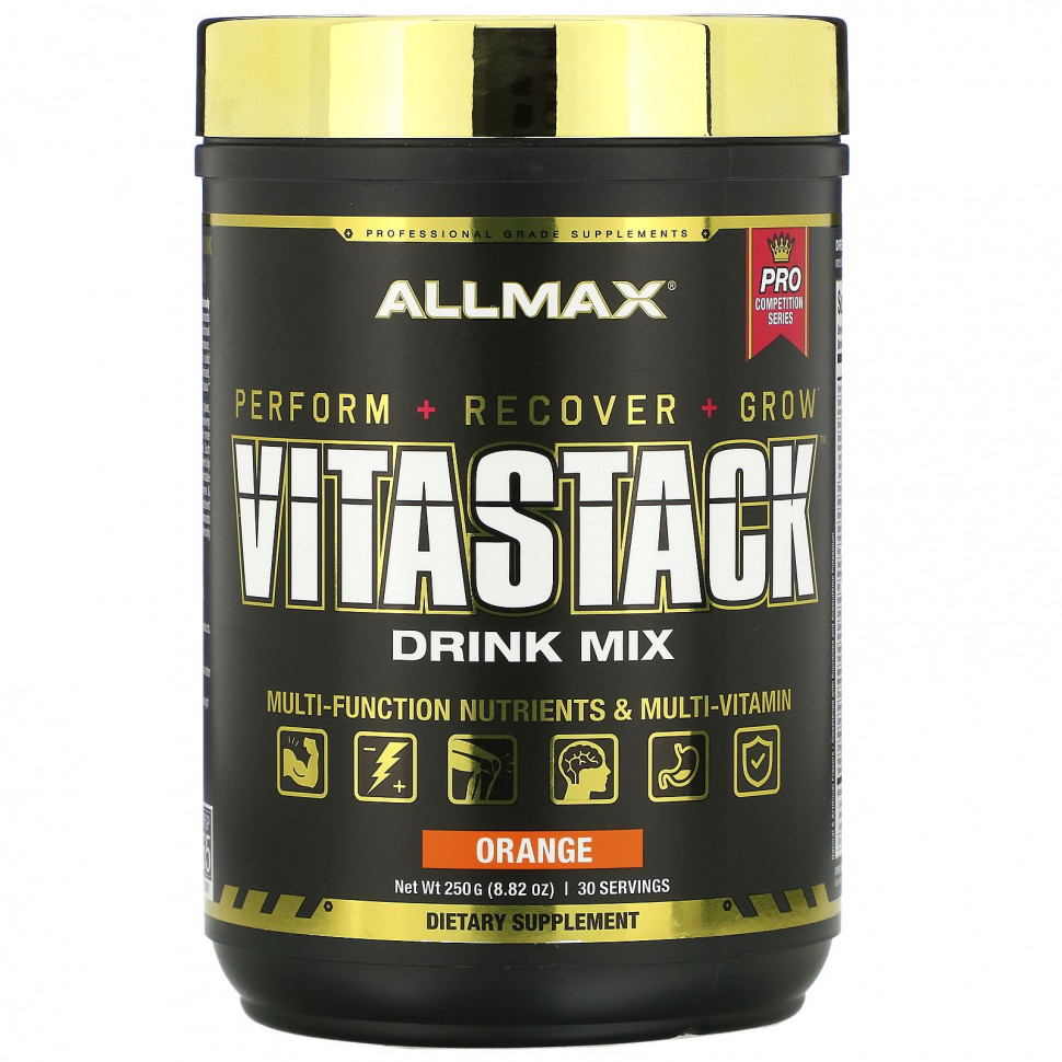 ������ ������ ALLMAX Nutrition, VITASTACK, ����� ��� ������������� �������, ��������, 250 � (8,82 �����)  IHerb (������) ����