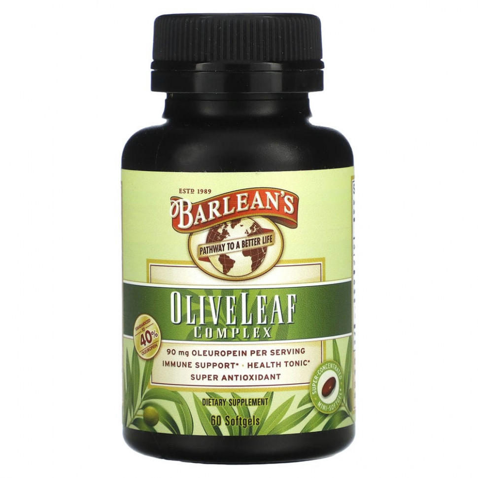 ������ ������ Barlean's, �������� ��������� �������, 60 ������ ��������  IHerb (������) ����