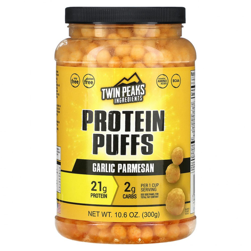������ ������ Twin Peaks, Protein Puffs, ������ � ��������, 300 � (10,6 �����)  IHerb (������) ����