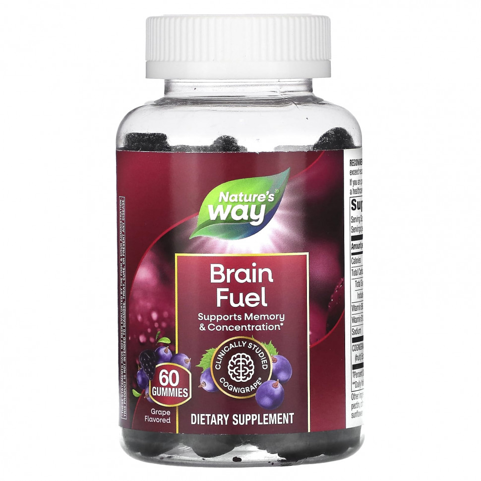  Nature's Way, Brain Fuel, , 60      -     , -, 