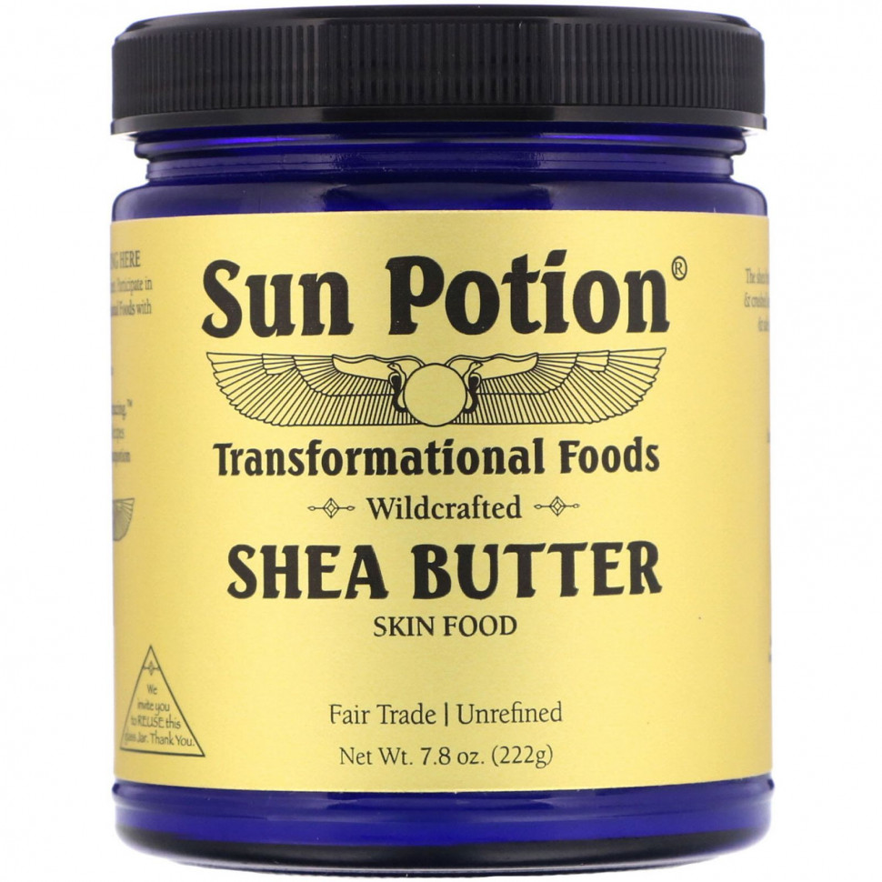 ������ ������ Sun Potion, Shea Butter Wildcrafted, 7.8 oz (222 g)  IHerb (������) ����