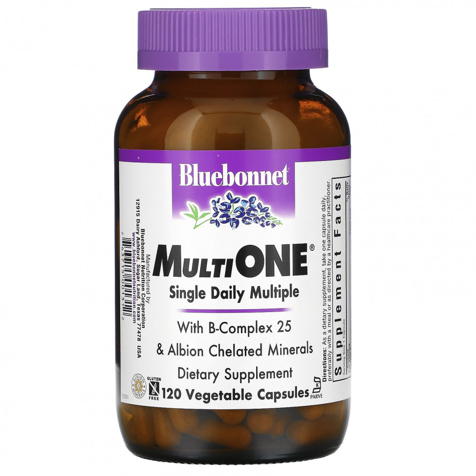 ������ ������ Bluebonnet Nutrition, �������������� Multi One, ��� ����������� ������������, 120 ������������ ������  IHerb (������) ����