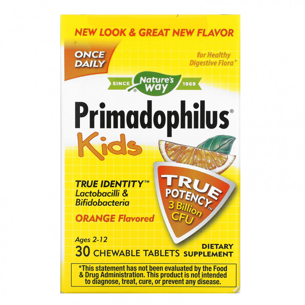  Nature's Way, Primadophilus,    2  12 ,  , 3  , 30      -     , -, 