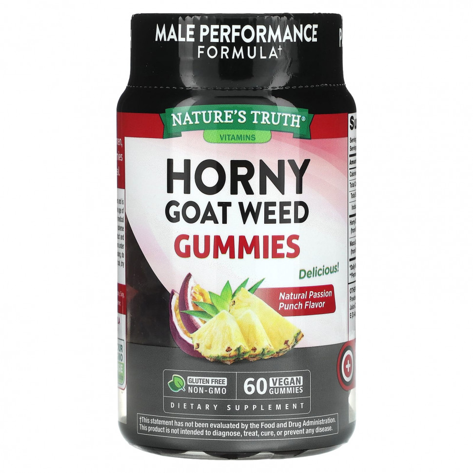  Nature's Truth, Horny Goat Weed, Passion Punch, 60       -     , -, 