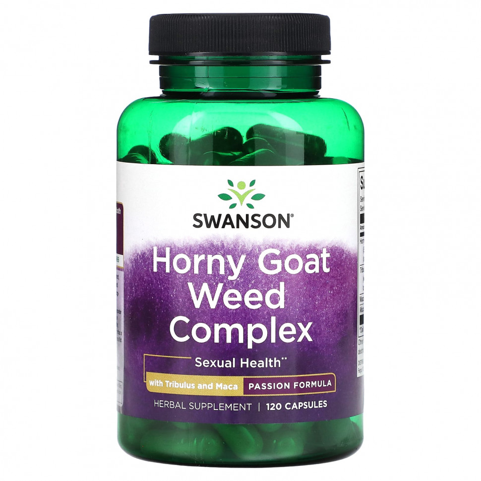 ������ ������ Swanson, �������� Horny Goat Weed � ���������� � �����, 120 ������  IHerb (������) ����