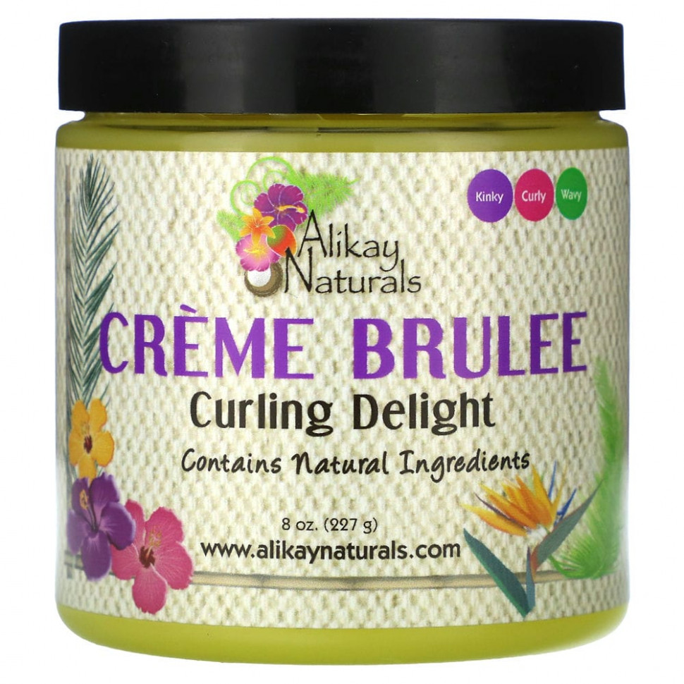  Alikay Naturals, Creme Brulee, Curling Delight, 227  (8 )    -     , -, 