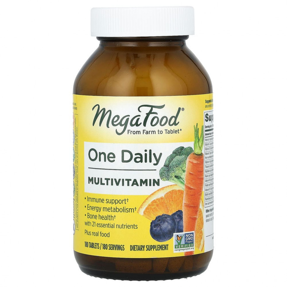  MegaFood, One Daily, 180     -     , -, 