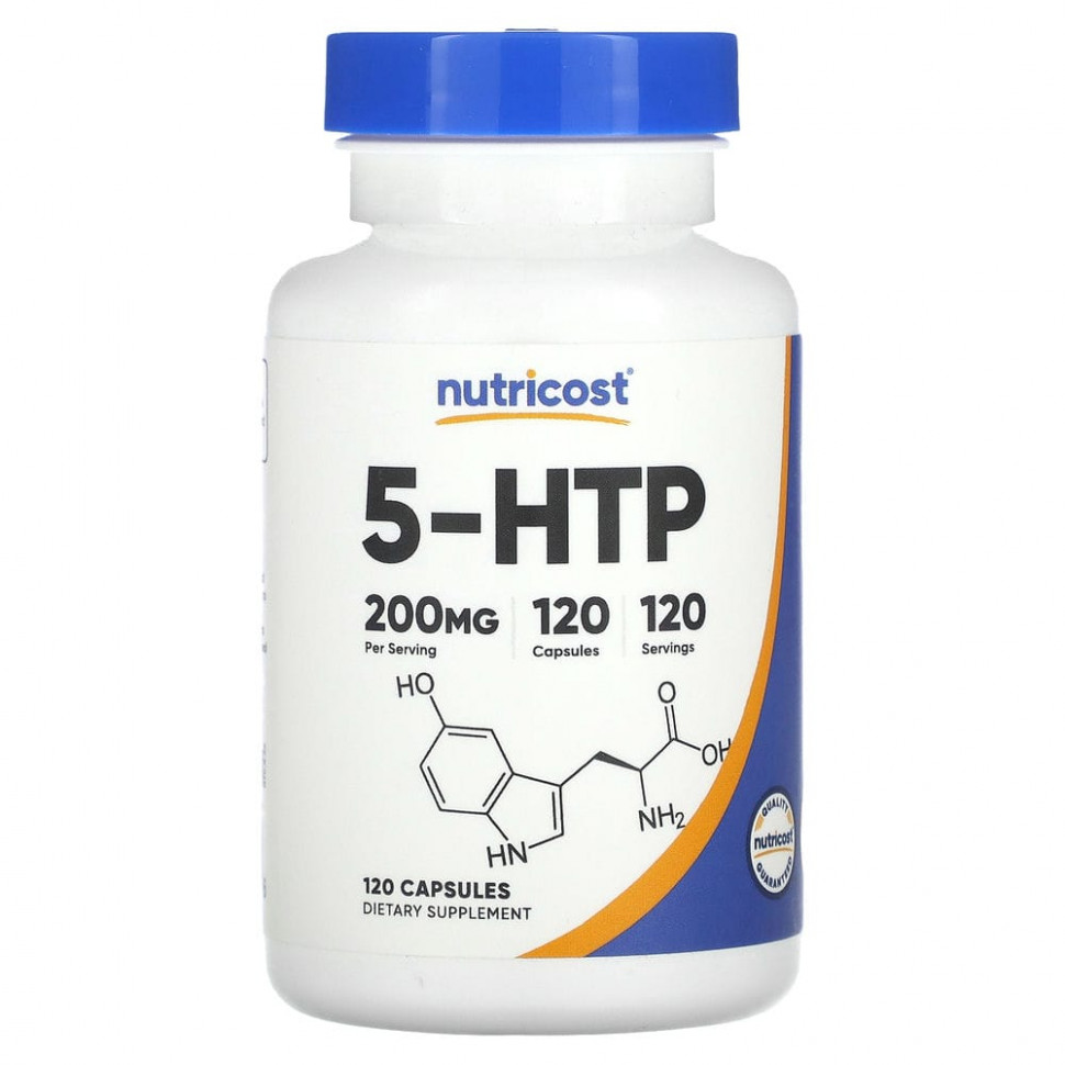  Nutricost, 5-HTP, 200 , 120     -     , -, 