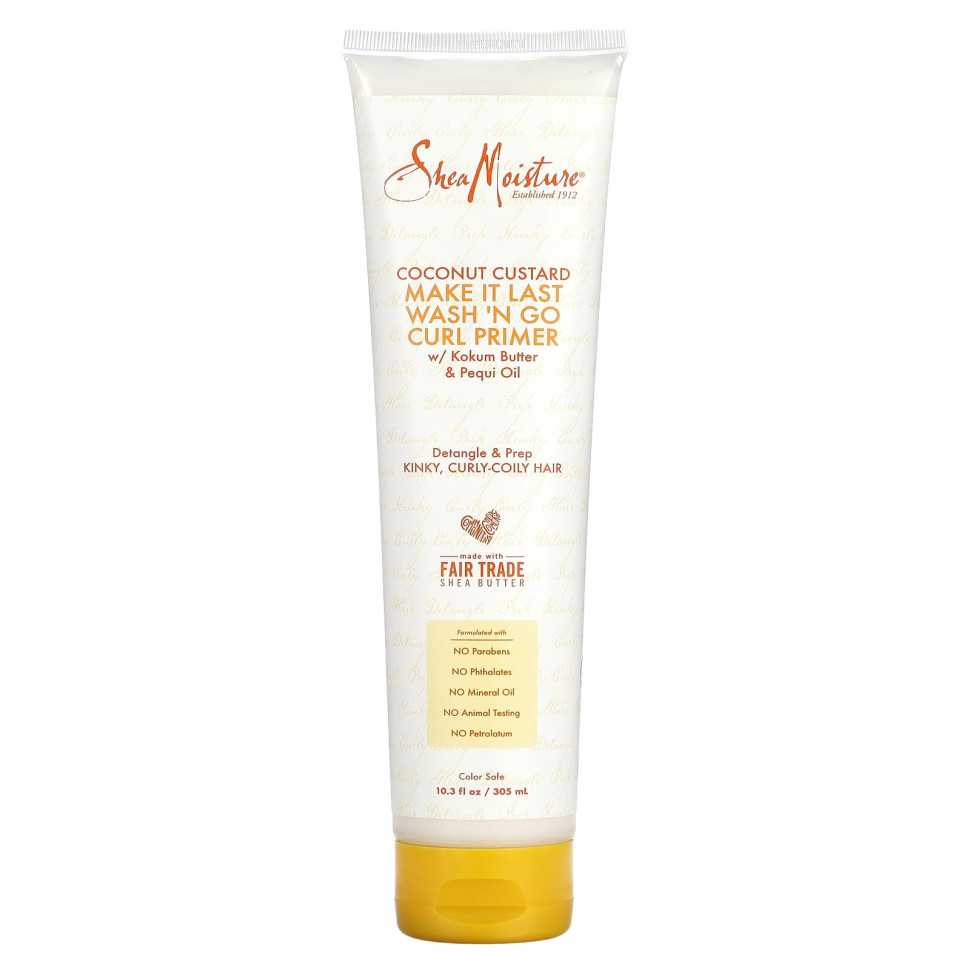  SheaMoisture, Make It Last Wash 'N Go Curl Primer,  , 305  (10,3 . )    -     , -, 