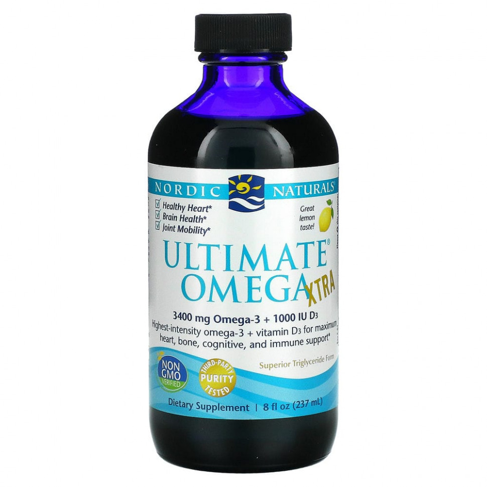  Nordic Naturals, Ultimate Omega Xtra, , 8   (237 )    -     , -, 