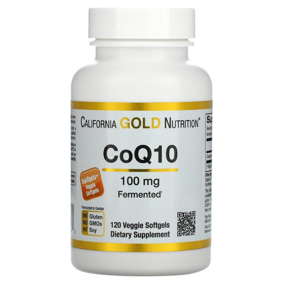  California Gold Nutrition,  Q10, 100 , 120      -     , -, 